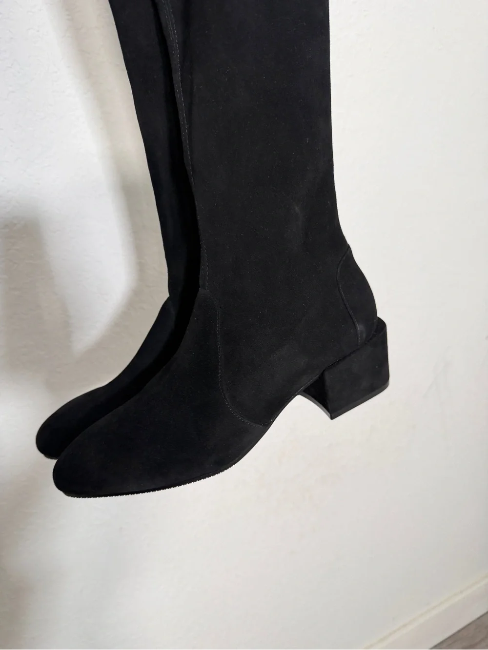 Stuart Weitzman Lowland Suede Thigh-High Boots